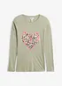 Langarmshirt aus softer Viskose, bonprix