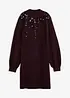 Strickkleid mit Pailletten, bonprix