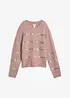 Pull en fine maille à sequins, bonprix