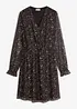 Jerseykleid aus feinem Mesh, bonprix