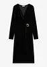 Jerseykleid aus Samt, bonprix