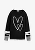 Pull en jacquard, bonprix
