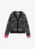 Gilet en maille jacquard, bonprix