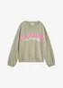 Sweatshirt aus weichem Baumwoll-Mix, bonprix