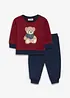 Sweat-shirt et pantalon bébé 100% coton (ens. 2 pces), bonprix