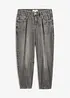 Barrel-Jeans Mid Waist, cropped, bonprix