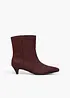 Bottines à petit talon fin, bonprix