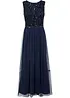 Robe longue avec haut brodé de sequins, bonprix