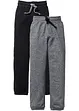 Jogginghose aus reiner Baumwolle (2er Pack), bonprix