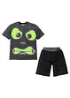 Shorty (2-tlg. Set) "GLOW IN THE DARK", bonprix