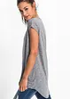 Longshirt mit abgerundetem Saum, bonprix