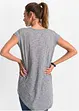 Longshirt mit abgerundetem Saum, bonprix