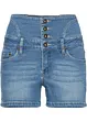 Short en jean taille haute, bonprix