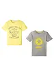 Jungen T-Shirt aus Bio-Baumwolle (2er Pack), bonprix