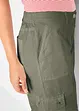Cargo Jeans aus Baumwolle, Mid Waist, bonprix