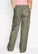 Cargo Jeans aus Baumwolle, Mid Waist, bonprix