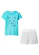 Pyjashort fille (Ens. 2 pces.) en coton, bonprix