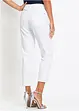 Jean 7/8 stretch avec dentelle, bonprix