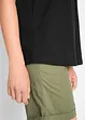 Baumwoll Longtop mit Spitze, bonprix