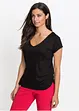 T-Shirt aus softer Viskose, bonprix