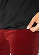 Langarmshirt mit Gummizug aus reiner Baumwolle, bonprix