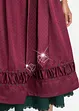 Dirndl mit bestickter Satin-Schürze (2-tlg.Set), bonprix