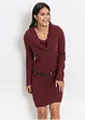 Strickkleid mit Gürtel, BODYFLIRT