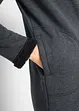 Veste sweat avec polaire peluche, bonprix