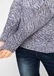 Pull en grosse maille avec dégradé de couleur, bonprix