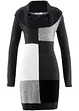 Robe en maille, manches longues, longueur genou, bonprix