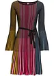 Strickkleid mit Plissee, BODYFLIRT boutique