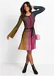 Strickkleid mit Plissee, BODYFLIRT boutique
