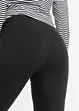 Gerippte Thermo-Leggings mit Rippbund, bonprix