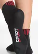 Sportsocken mit Schriftzug mit Bio-Baumwolle (5er Pack), bonprix