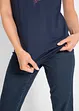 Shirt mit Herzdruck aus Bio-Baumwolle, bonprix