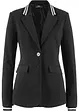 Baumwoll-Blazer mit gestreiften Details, bonprix