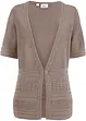 Gilet en maille ajourée, bonprix