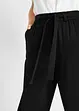 Viskose-Culotte mit Bindegürtel, bonprix