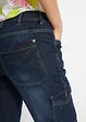 Cargo Jeans, Mid Waist, Stretch, bonprix