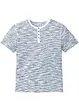 Henleyshirt, aus reiner Baumwolle, Kurzarm, bonprix