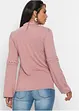 Langarmshirt mit Spitze, bonprix