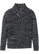 Hautfreundlicher Pullover mit Schalkragen aus Baumwolle, RAINBOW
