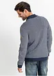 Strickjacke mit Stehkragen aus reiner Baumwolle, bonprix
