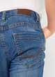 Regular Fit Stretch-Jeans mit verstärkter Kniepartie, Straight, bonprix
