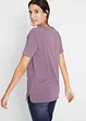 T-Shirt mit tiefem V-Ausschnitt mit Bio-Baumwolle, bonprix