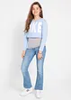 Bootcut Stretch-Jeans Mid Waist, bonprix