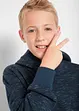 Hoodie in weichem Baumwoll-Mix, bonprix