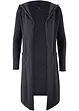 Longstrickjacke mit Kapuze, bonprix