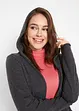 Longstrickjacke mit Kapuze, bonprix