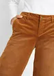 Pantalon large en velours côtelé extensible, bonprix